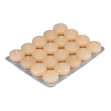 Floating Nuggets Small Candles || Pack of 20 || Decorative Candles (Beige)