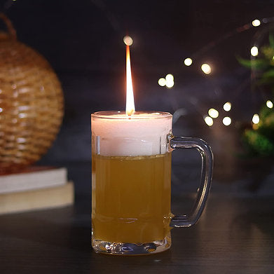 Beer Mug Theme Candle for Party Decoration