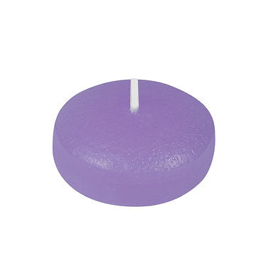 Floating Nuggets Small Candles Pack of 20 Decorative Candles (Purple)