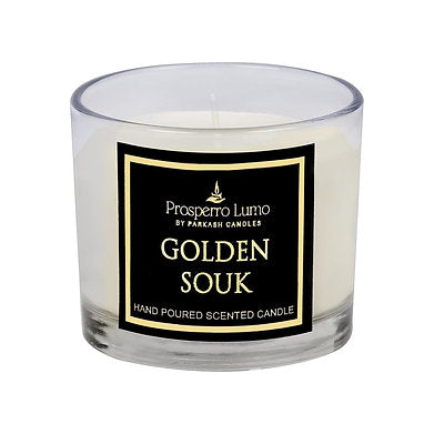 Soy Wax Scented Glass Set of 2 with Premium Fragrance Arabian Sands