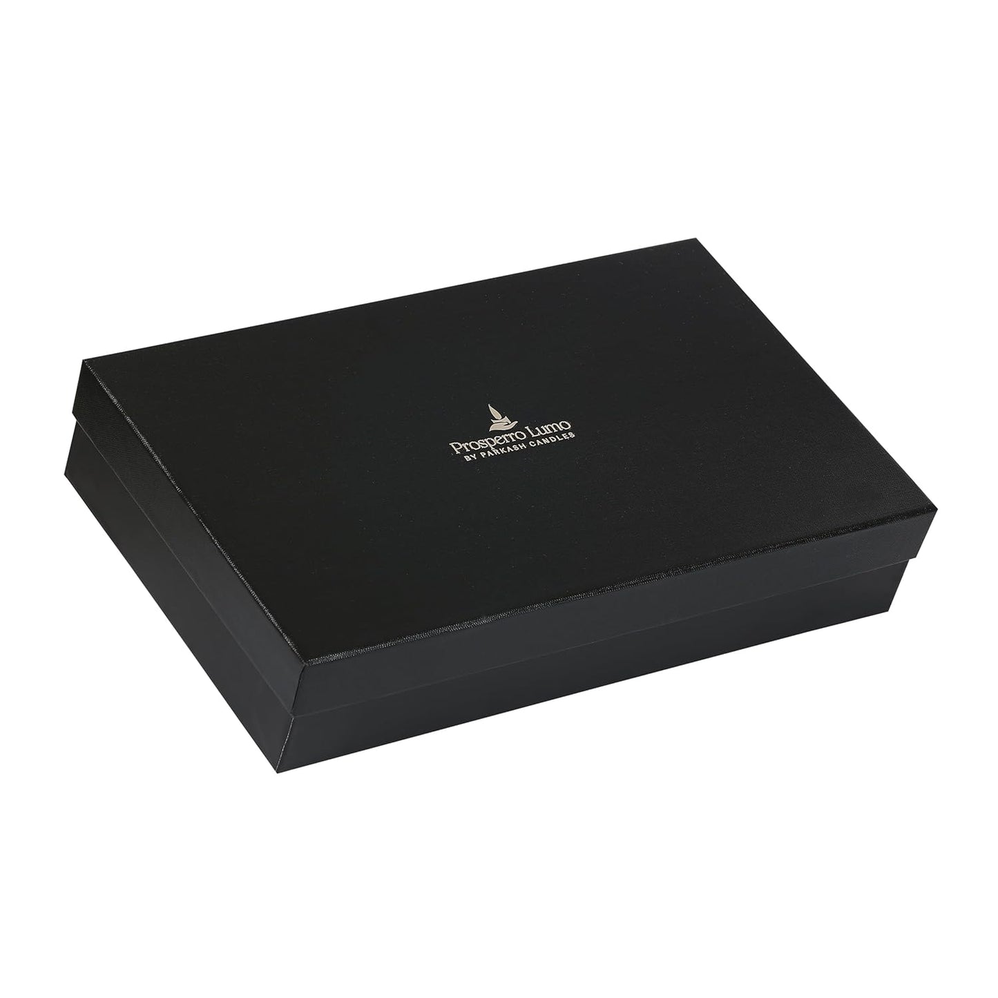 PROSPERRO LUMO by Parkash Candles Premium Luxe Aromatic Bowl Candle Set β Tobacco Leather Lust | 7 Wick |& Peach in The Star | 3 Wick | β Soy Wax Scented Candle Duo in Hammered Metal Gift