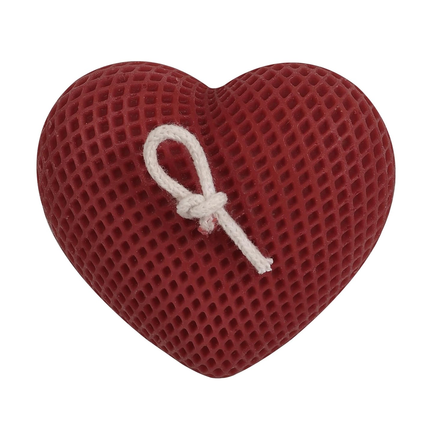 PROSPERRO LUMO by Parkash Candles Premium Paraffin Wax Rose Fragranced Braided Heart Shaped Candle || Valentine's Day || Home Decor
