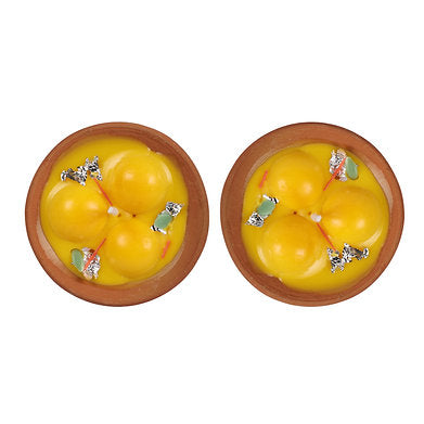 Parkash Candles Rasmalai Candle for Home Decoration