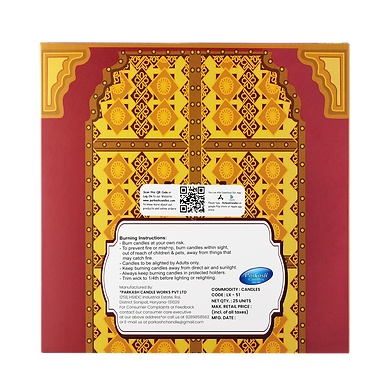 Prosperro Lumo Premium Soy Wax Scented Tea Light Set of 25 (PANCH AMRIT)
