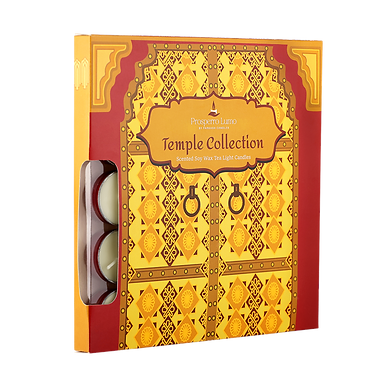 Prosperro Lumo Premium Soy Wax Scented Tea Light Set of 25 (PANCH AMRIT)