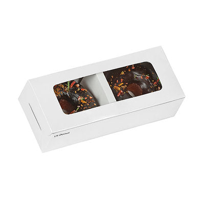 Unscented Donuts Candle for Home Decor Paraffin Wax (Chocolate - Brown)
