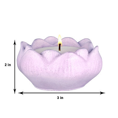 Parkash Candles Soy Wax Scented Lotus Candle || Set of 2 ||