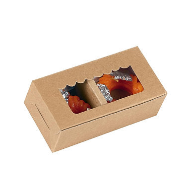 Premium Kaju Katli Unscented Candle Barfi-Shaped Paraffin Wax Pack of 2