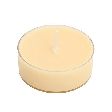 Scented Premium Soy Wax Jumbo Tealights Pack of 4 , (Oud Wood)
