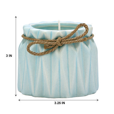 Organic Aroma Ceramic Soy Wax Jar Candle Luxury Fragrance Sea Salt