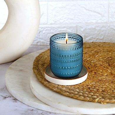 Premium Scented Designer Soy Wax Jar Candle Home Décor Euqalyptus Kaffir