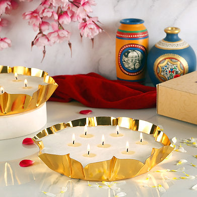 Luxury 7 Wick Premium Soy Wax Scented Large Bowl Candle White Oud & Jasmine