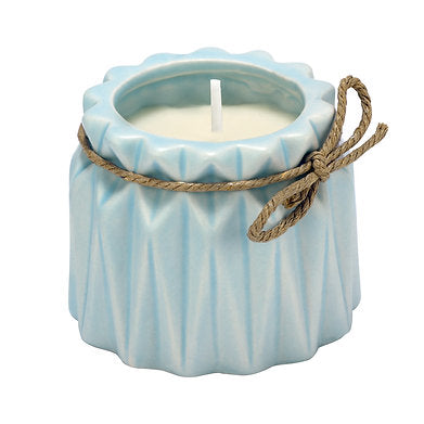 Organic Aroma Ceramic Soy Wax Jar Candle Luxury Fragrance Sea Salt