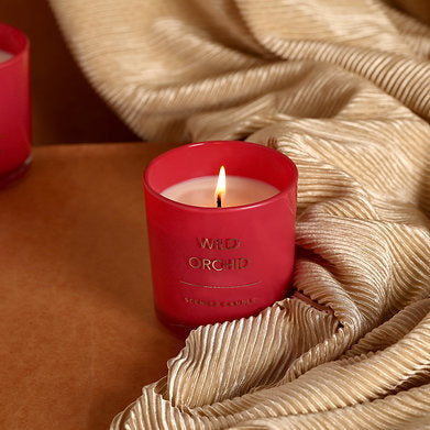 Premium Scented Soy Wax Jar Candles || Home Décor (Wild Orchid)