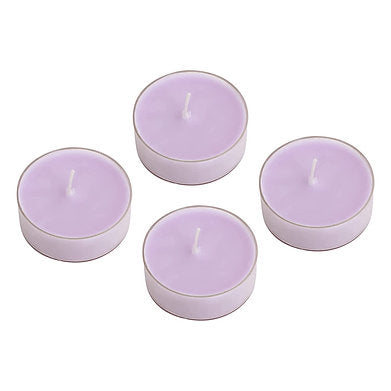 Scented Premium Soy Wax Jumbo Tealights Pack of 4, (Berry Blast)