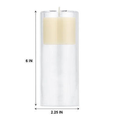 Double Layer Big Glass Hanging Soy Wax Premium Scented Candle Miz Arab
