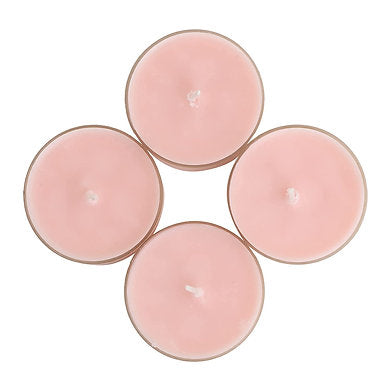Scented Premium Soy Wax Jumbo Tealights Pack of 4 , (White SAGE)