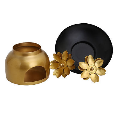 Aroma Diffuser/Oil Burner for Aromatherapy | Oil Burner for Home | Golden