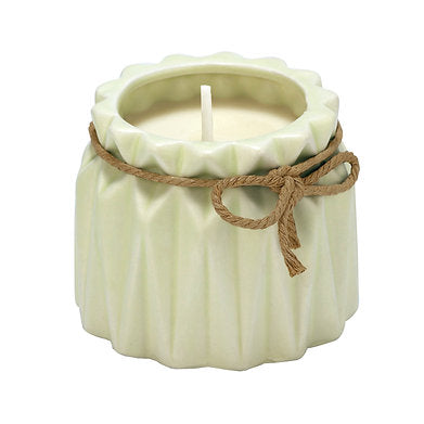 Organic Aroma Ceramic Soy Wax Jar Candle Luxury Fragrance Palo Santo