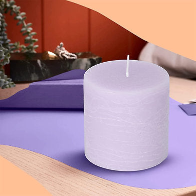 Set of 3 Scented Pillar Candles , (Berry Blast)