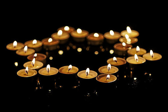 Paraffin Wax Unscented Tealights Pack of 10