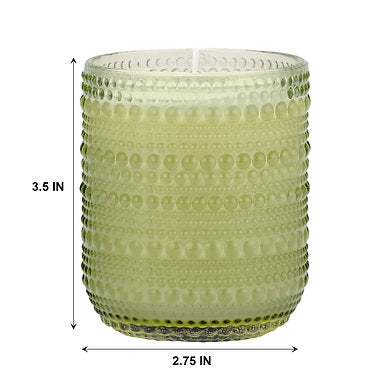 Premium Scented Designer Soy Wax Jar Candle Midnight Blue Citrus