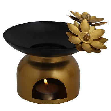 Aroma Diffuser/Oil Burner for Aromatherapy | Oil Burner for Home | Golden