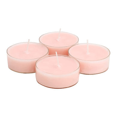 Scented Premium Soy Wax Jumbo Tealights Pack of 4 , (White SAGE)