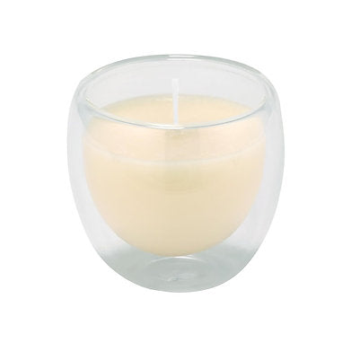 Double Walled Soy Wax Premium Dual Serenity Scented Candle Oak Moss & Amber