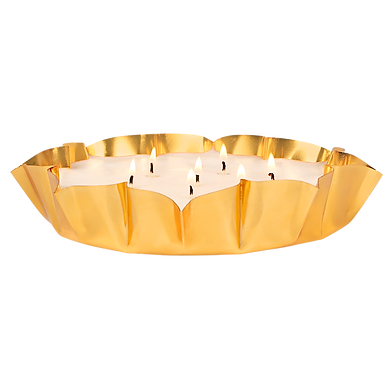 Luxury 7 Wick Premium Soy Wax Scented Large Bowl Candle White Oud & Jasmine