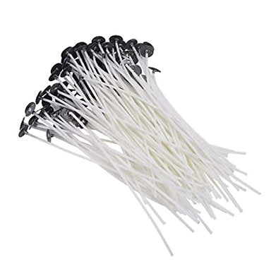 Paraffin Wax Candle 800g and Candle Wick (White)- 50 Pieces