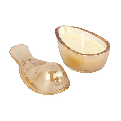 Premium Golden Glass Sparrow Paraffin Wax Scented Candle Magnet Fine