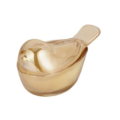 Premium Golden Glass Sparrow Paraffin Wax Scented Candle Magnet Fine