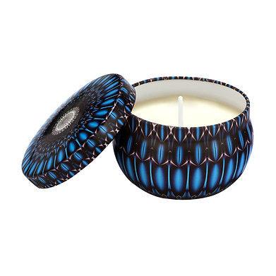 Floral Tin Soy Wax Premium Scented Candle Set of 4 Home Décor (Multicoolor)