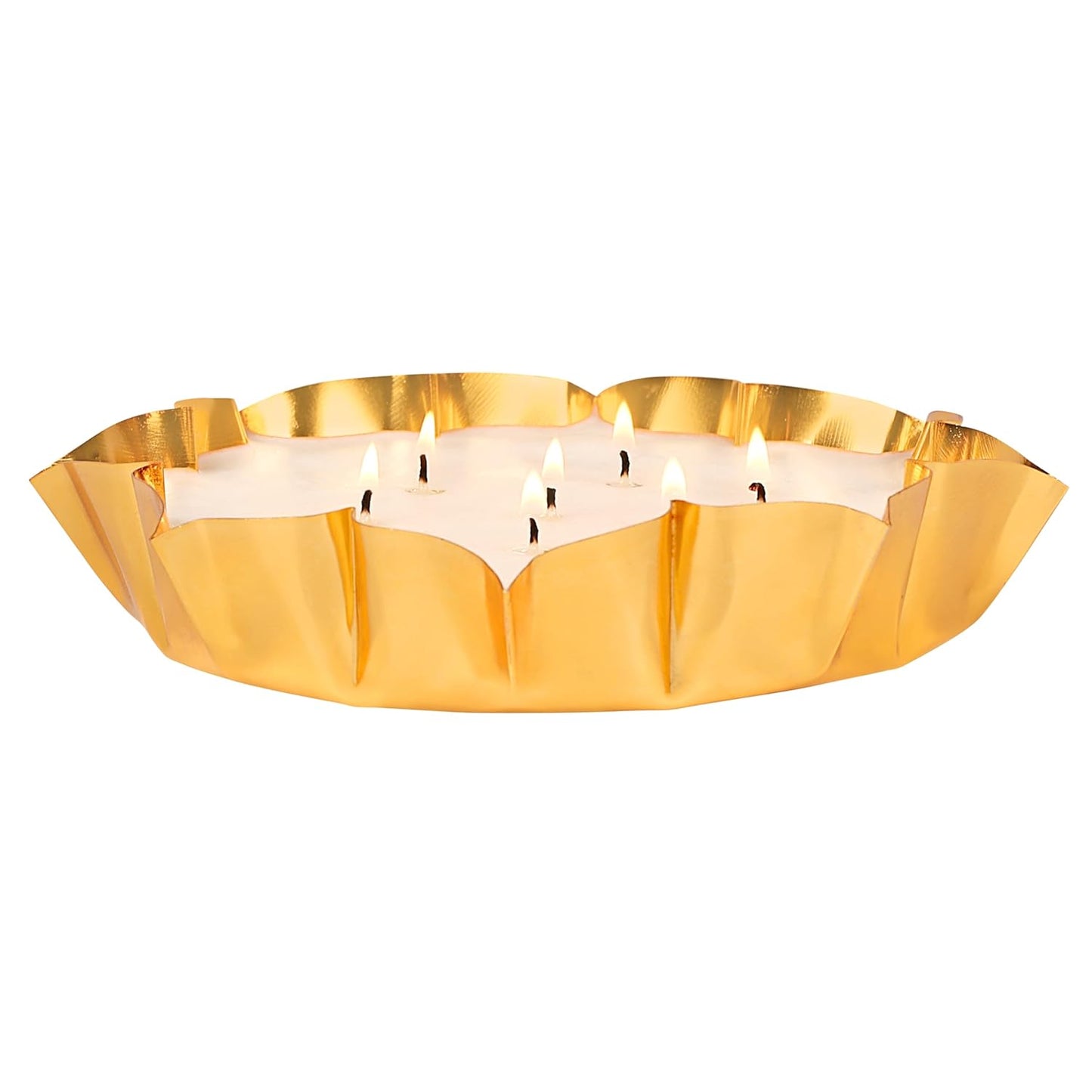 PROSPERRO LUMO by Parkash Candles Luxury 7 Wick Premium Scented Large Bowl Candle || Soy Wax || White Oud & Jasmine