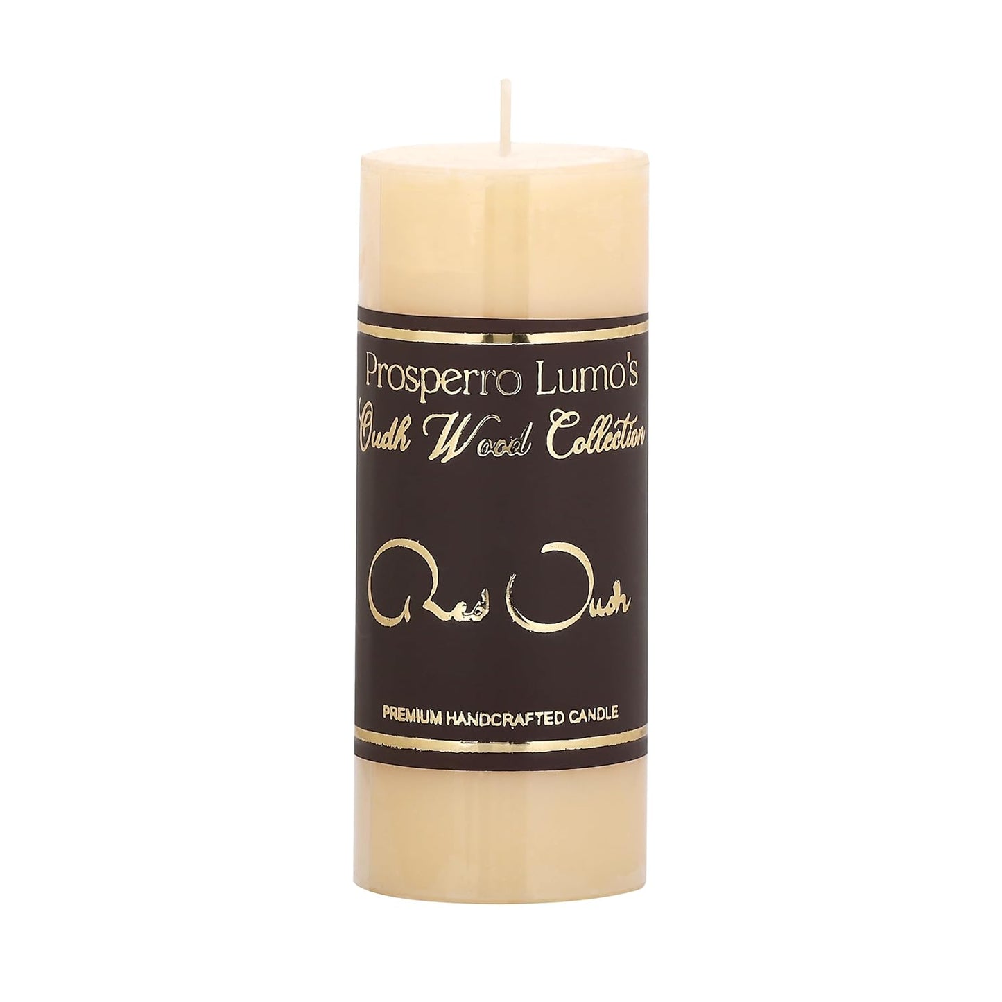 PROSPERRO LUMO by Parkash Candles Premium Scented Pillar Candles || Black Oudh || White Oudh || Oudh Wood || Red Oudh ||