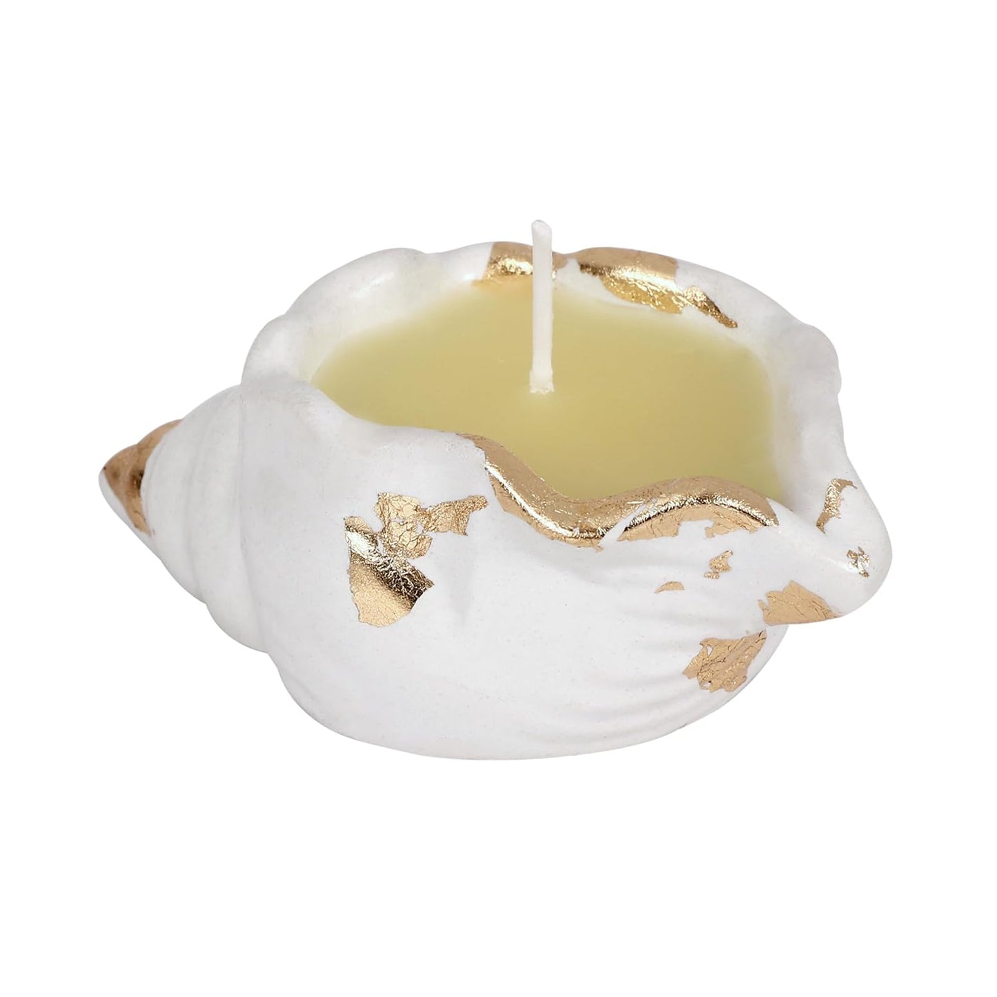 PROSPERRO LUMO by Parkash Candles Serenity Shankh Ceramic Scented Candle || Gifting || Home Décor || Vibhuti