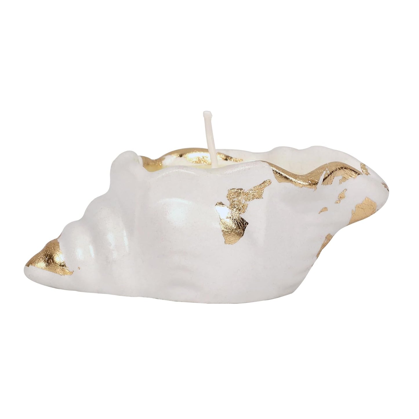 PROSPERRO LUMO by Parkash Candles Serenity Shankh Ceramic Scented Candle || Gifting || Home Décor || Vibhuti