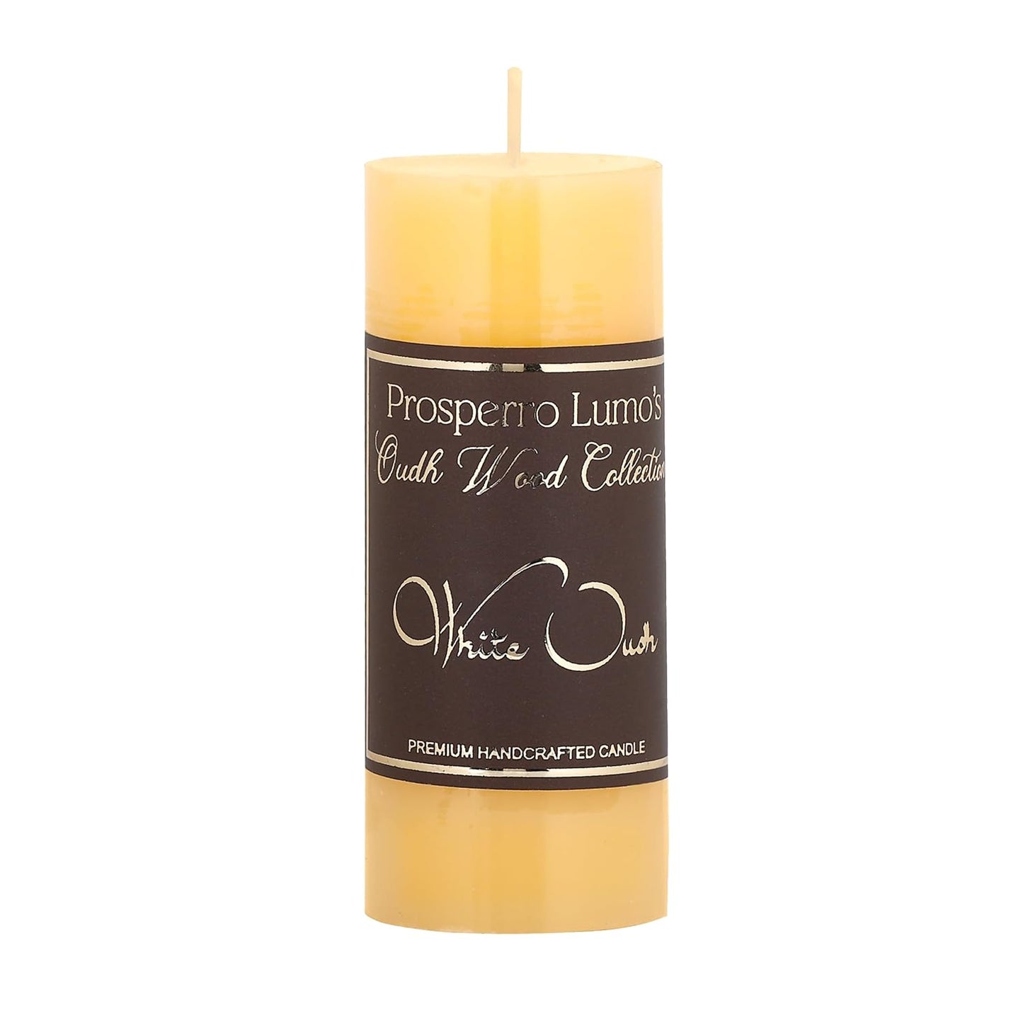 PROSPERRO LUMO by Parkash Candles Premium Scented Pillar Candles || Black Oudh || White Oudh || Oudh Wood || Red Oudh ||