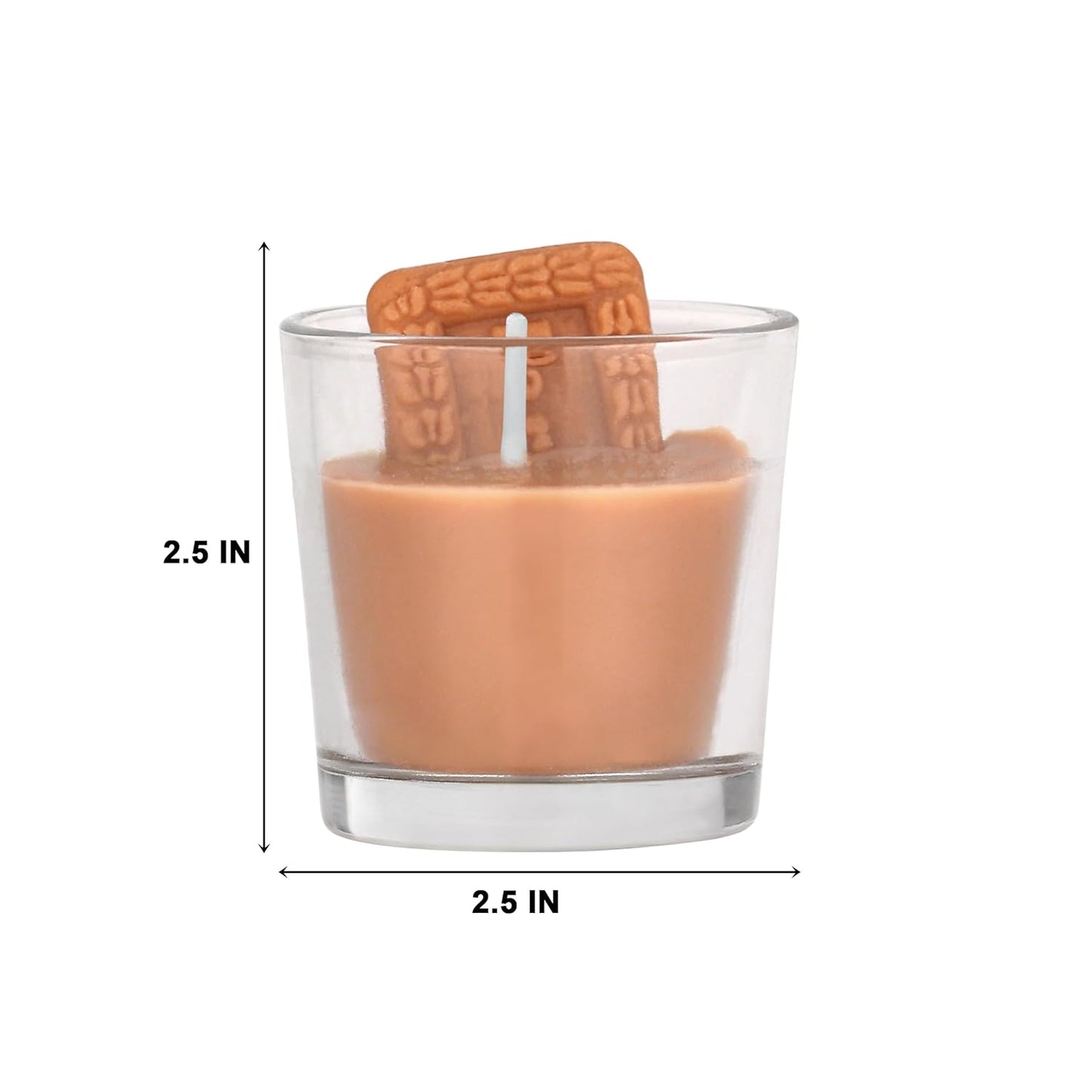 Chai Biscuit Shaped Premium Candle Made by Paraffin Wax || Home Decor