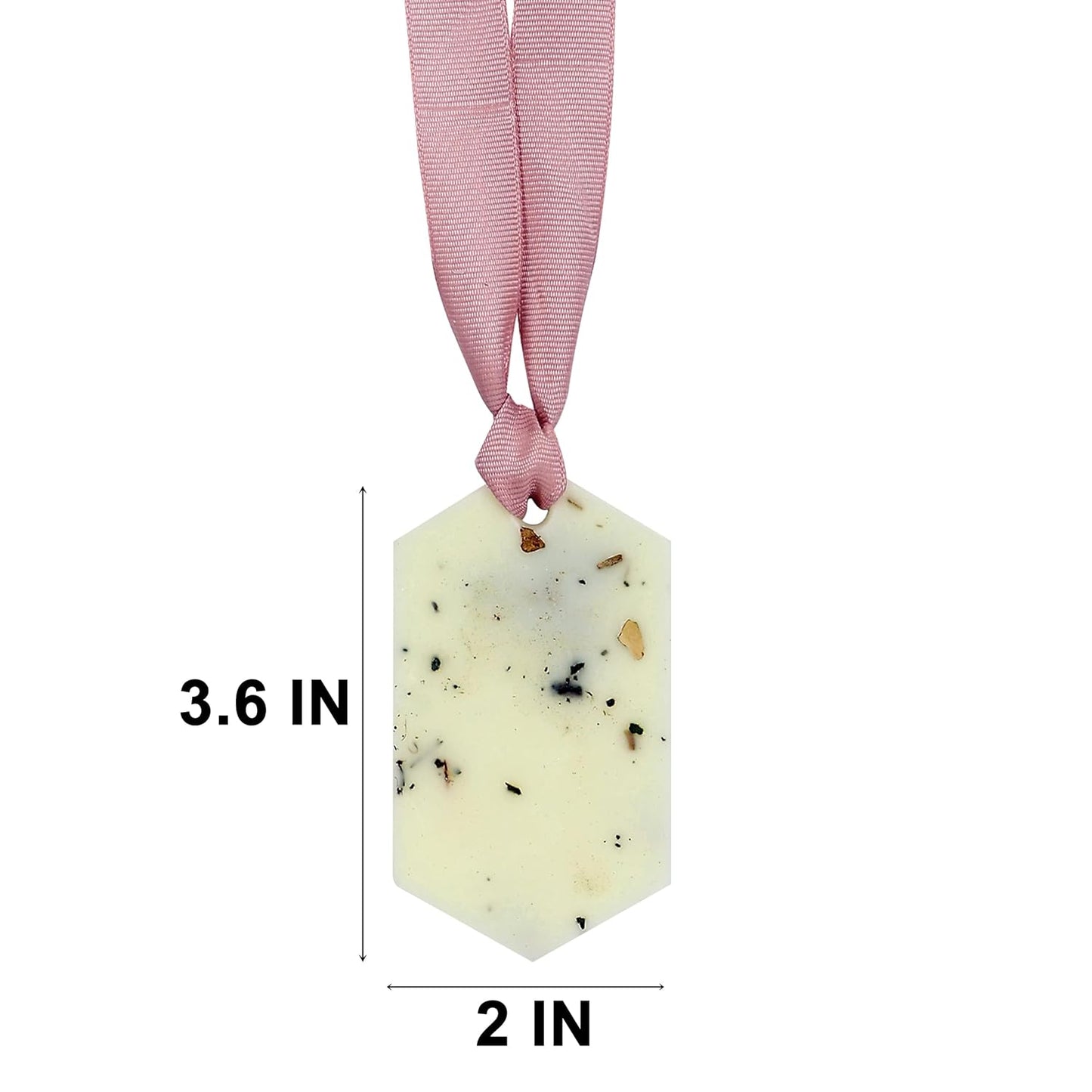 Prosperro Lumo by Parkash Candles Natural Beeswax Scented Wax Tablets – Perfume-Infused Hanging Air Fresheners for Wardrobe, Drawer & Home Décor – Set of 2 | Botanical Design |