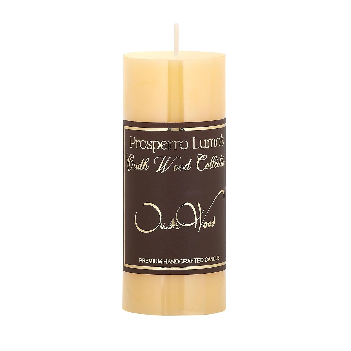 PROSPERRO LUMO by Parkash Candles Premium Scented Pillar Candles || Black Oudh || White Oudh || Oudh Wood || Red Oudh ||
