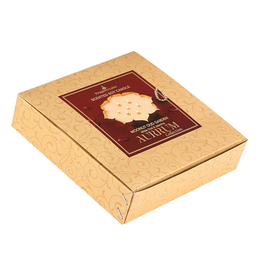 PROSPERRO LUMO by Parkash Candles Luxury 7 Wick Premium Scented Large Bowl Candle || Soy Wax || White Oud & Jasmine
