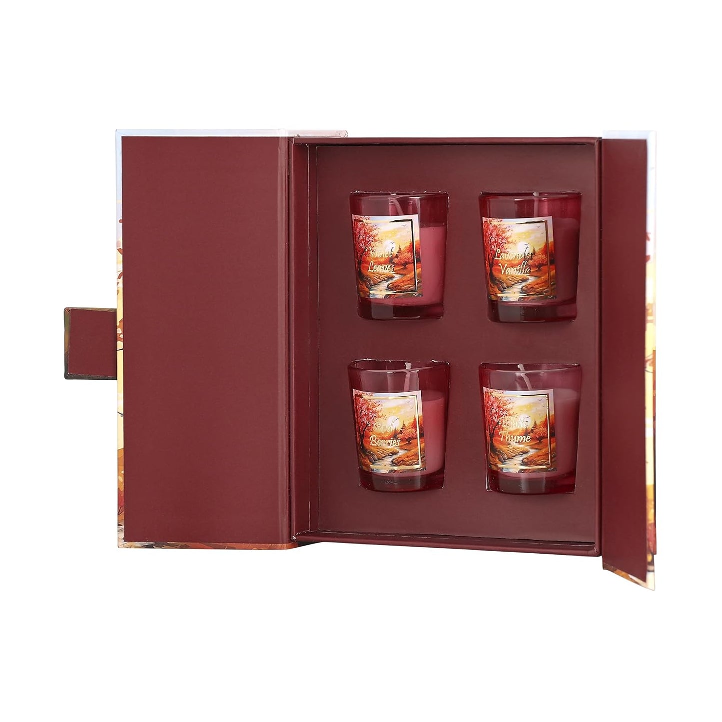 PROSPERRO LUMO by Parkash Candles Floral Bouquet Luxury Scented Candle Gift Set – Paraffin Wax Jar Candles with Floral & Earthy Fragrances | Premium Wellness Collection