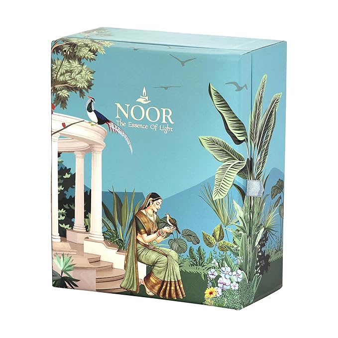 PROSPERRO LUMO by Parkash Candles Noor Luxury Scented Candle Gift Set – Soy Wax Jar Candles with Floral & Earthy Fragrances | Premium Wellness Collection (4)