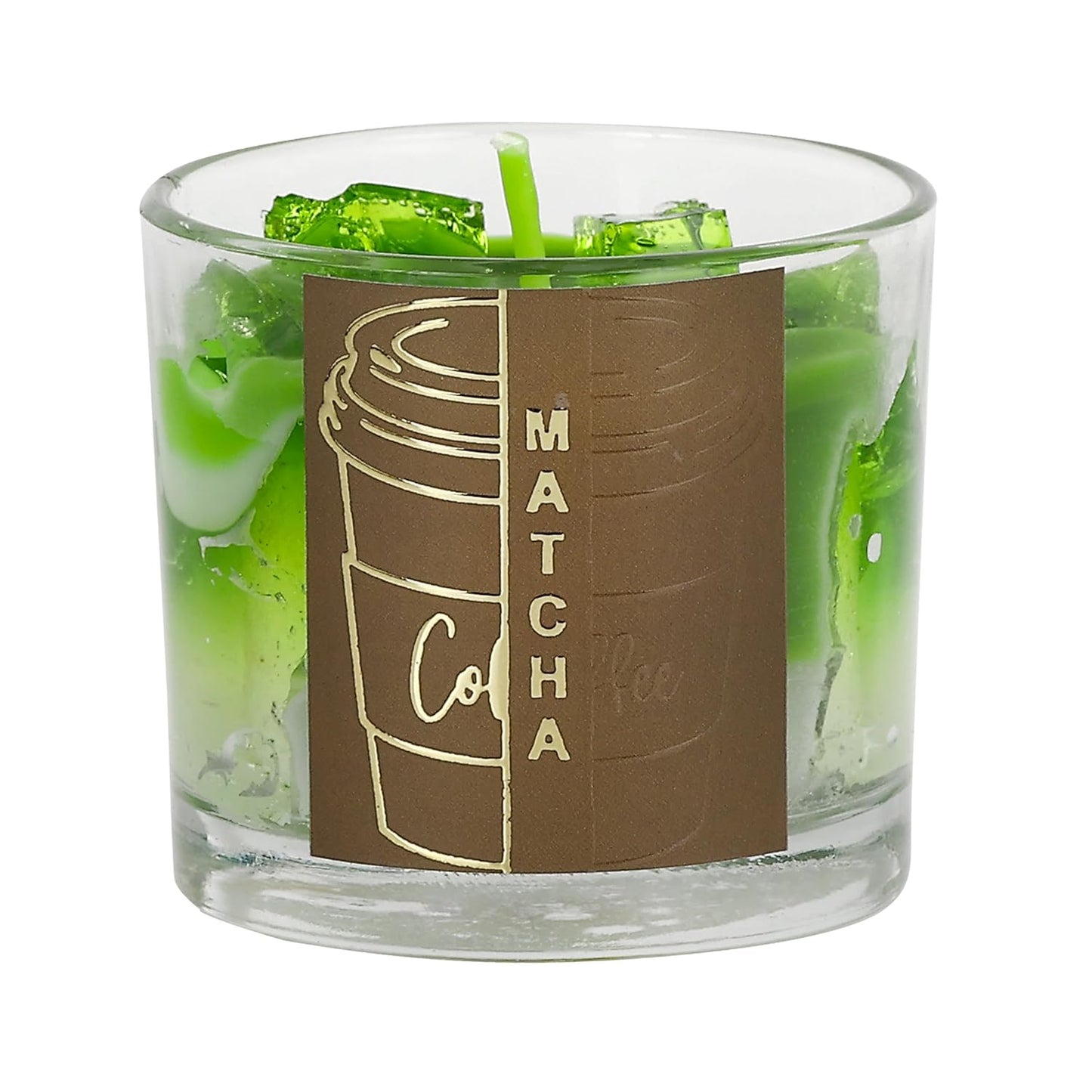 PROSPERRO LUMO by Parkash Candles Matcha & Mates Candle Set | 5 Coffeehouse-Inspired Jar Candles (100g Each) | Paraffin & Gel Wax | 10 Hr Burn Each