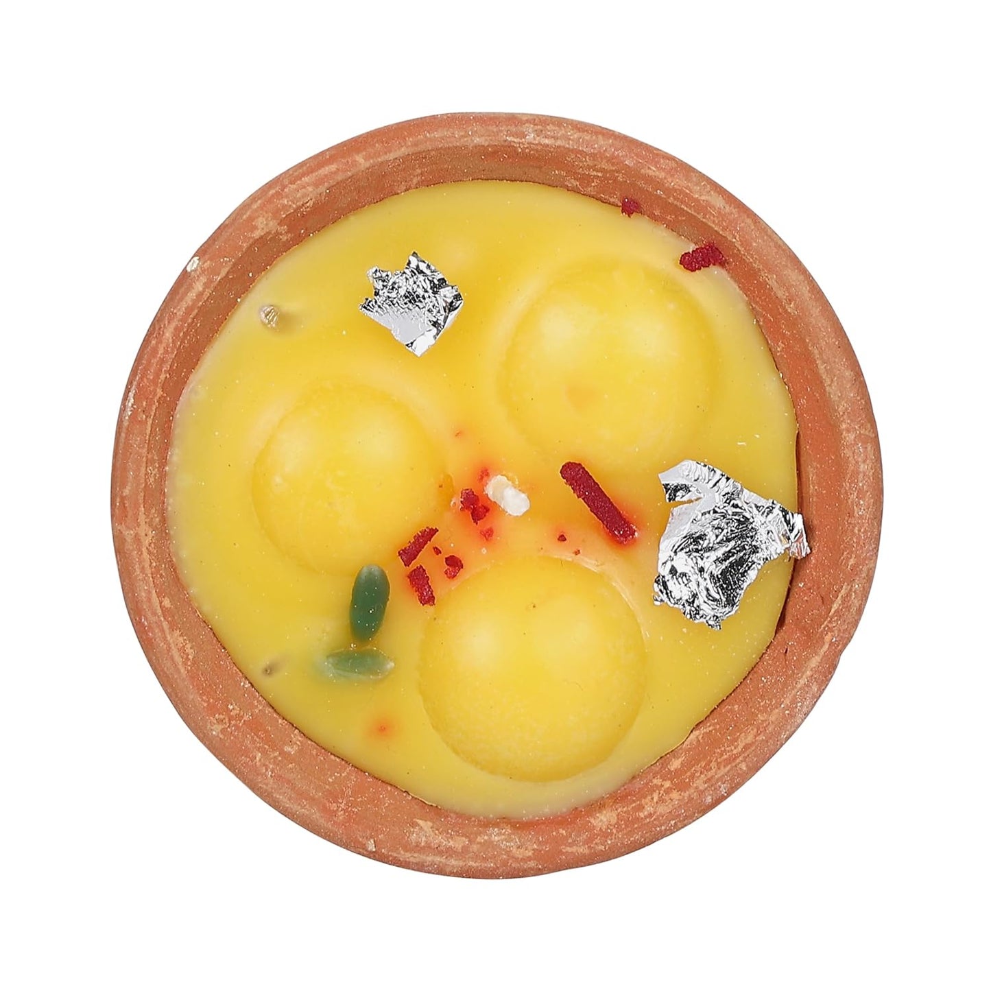 Prosperro Lumo by Parkash Candles Premium Ras Malai Candle || Hand Poured || Ras Malai Candles || Decorative Candle 100% Paraffin Wax || Set of 2 - Unscented