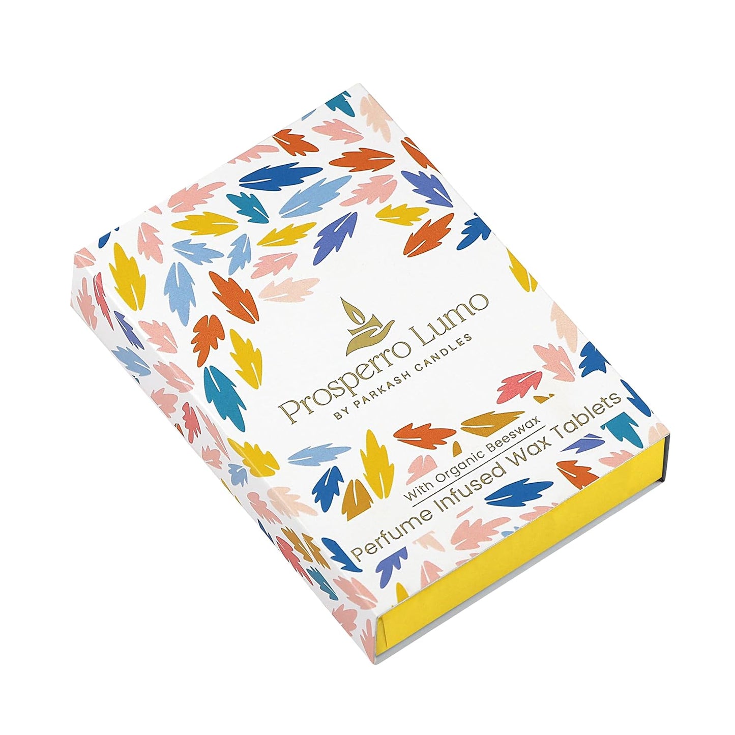 PROSPERRO LUMO by Parkash Candles Beeswax tablets Wardrobe Freshener, Bathroom Fragrance, Almirah, Closets, Drawers, Cupboards & in All-Compact Spaces, Made in India (ZESTY LEMONGRASS)