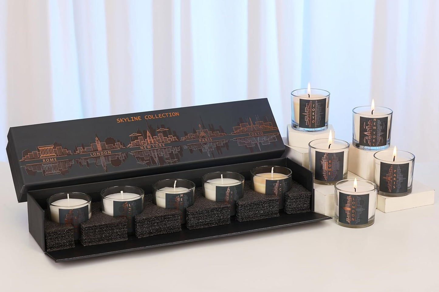 PROSPERRO LUMO by Parkash Candles 5 Luxury Scented Jar Candle || Home Décor || Arabian || SEA Salt || Bouquet || Maldives || Mulberry