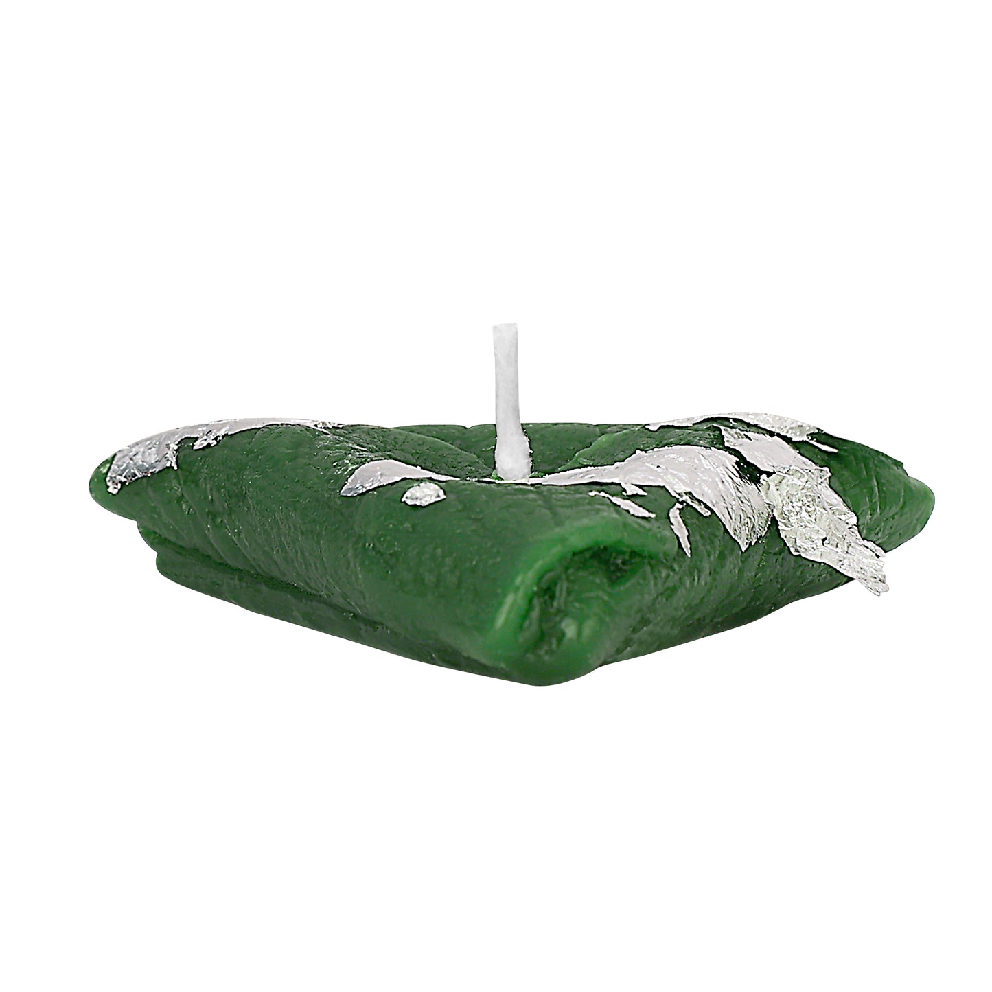Premium Pan Shaped Candle || Hand Poured || Green Pan Candles || Decorative Candle 100% Paraffin Wax || Set of 6